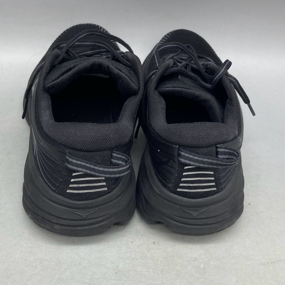 HOKA BONDI 7 WIDE (1110530-BBLC) All Black NWOB Men’s 7.5 2E or Women’s 9.5 2E - Picture 8 of 15